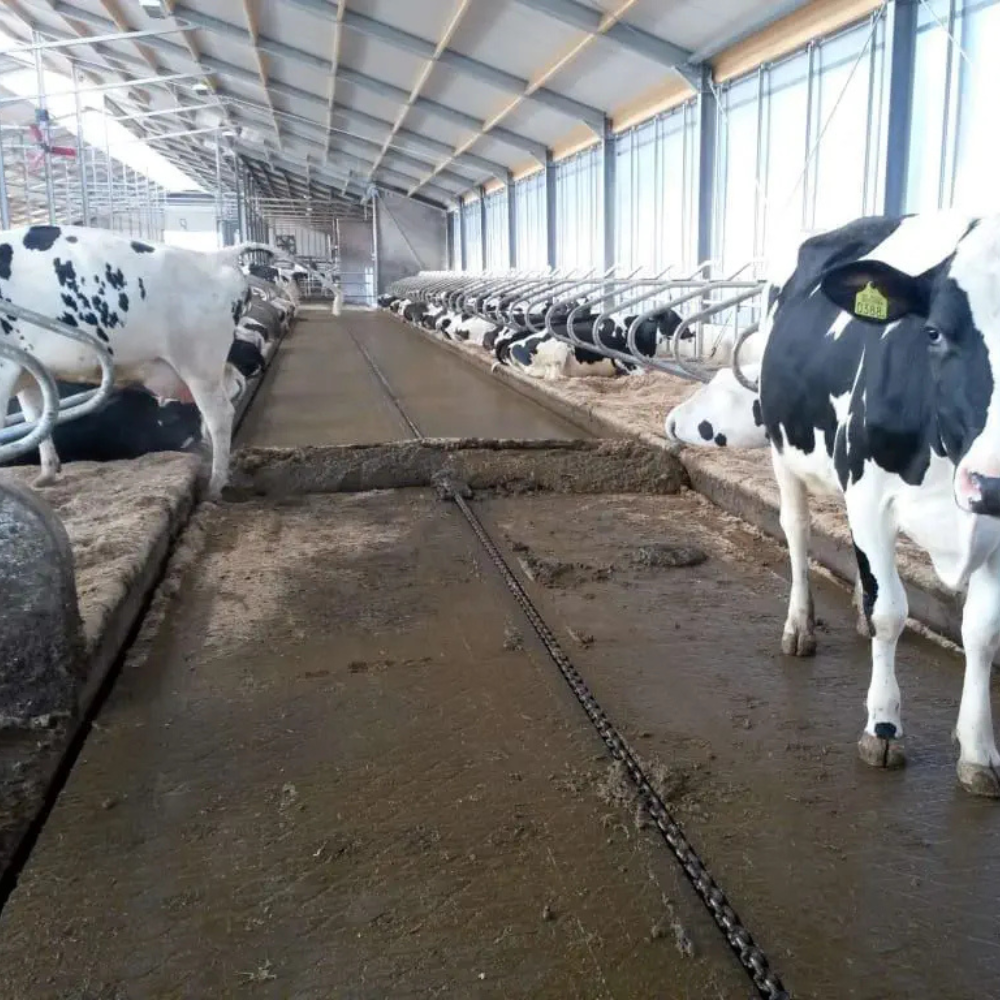 Salokāmais Combi kūtsmēslu skrēperis